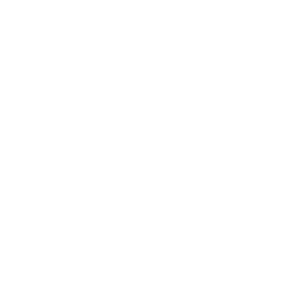 A minimalist logo for Tide Pool Pet Services featuring a line drawing of a dog sitting by a tide pool, surrounded by mountains and clouds.